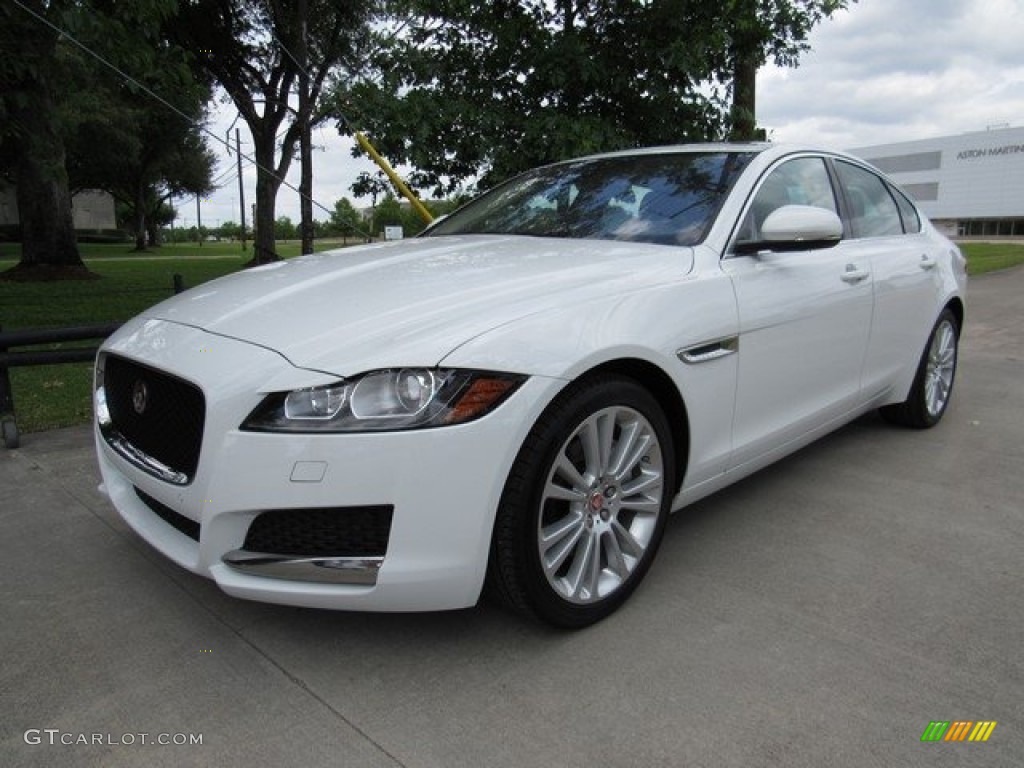 Polaris White 2017 Jaguar XF 20d Prestige Exterior Photo #120677053