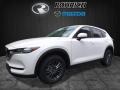 2017 Crystal White Pearl Mazda CX-5 Touring AWD  photo #4