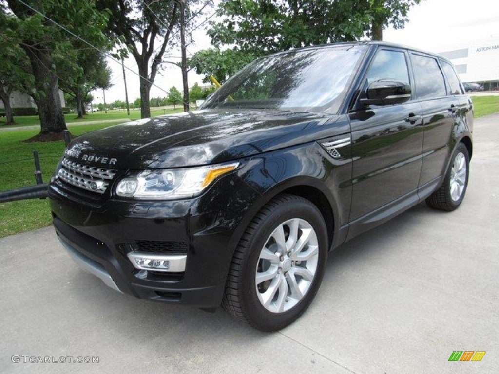 2017 Range Rover Sport HSE - Santorini Black / Ebony/Ebony photo #10