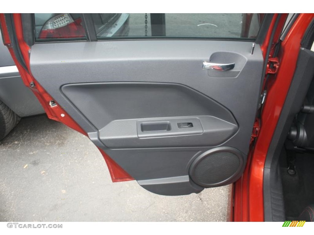 2008 Caliber SRT4 - Sunburst Orange Pearl / Dark Slate Gray photo #28