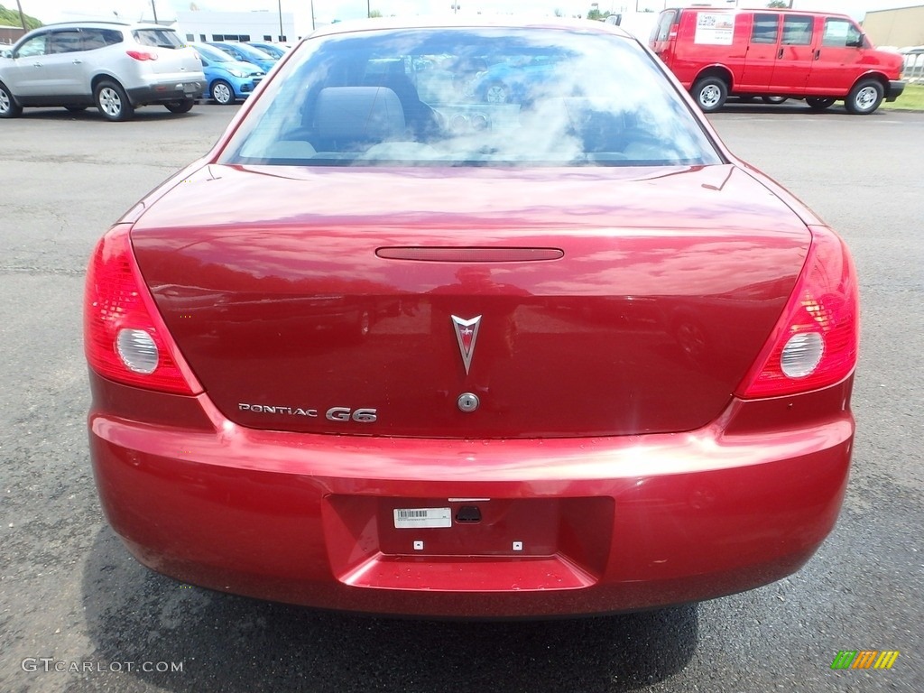 2008 G6 Value Leader Sedan - Performance Red Metallic / Ebony Black photo #3