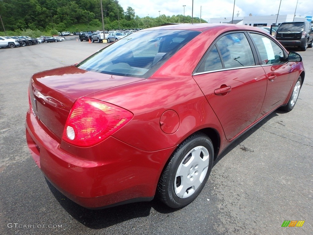 2008 G6 Value Leader Sedan - Performance Red Metallic / Ebony Black photo #4