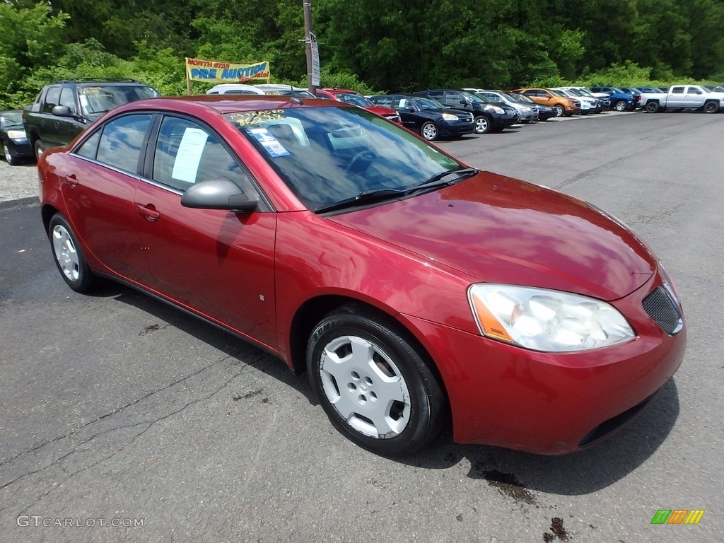 2008 G6 Value Leader Sedan - Performance Red Metallic / Ebony Black photo #5