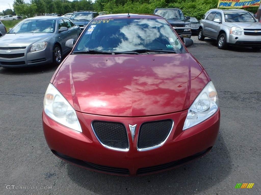 2008 G6 Value Leader Sedan - Performance Red Metallic / Ebony Black photo #6