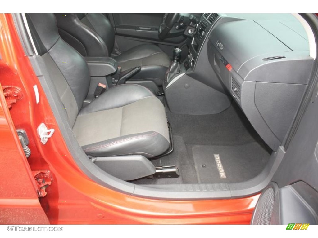 2008 Caliber SRT4 - Sunburst Orange Pearl / Dark Slate Gray photo #39