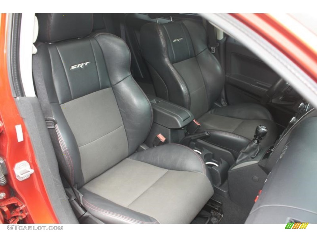 2008 Caliber SRT4 - Sunburst Orange Pearl / Dark Slate Gray photo #41