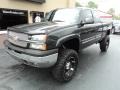 2004 Dark Gray Metallic Chevrolet Silverado 1500 Z71 Extended Cab 4x4  photo #2