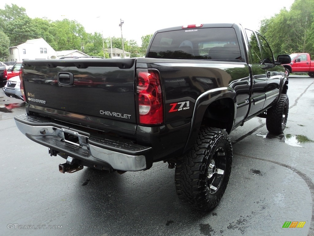 2004 Silverado 1500 Z71 Extended Cab 4x4 - Dark Gray Metallic / Dark Charcoal photo #4