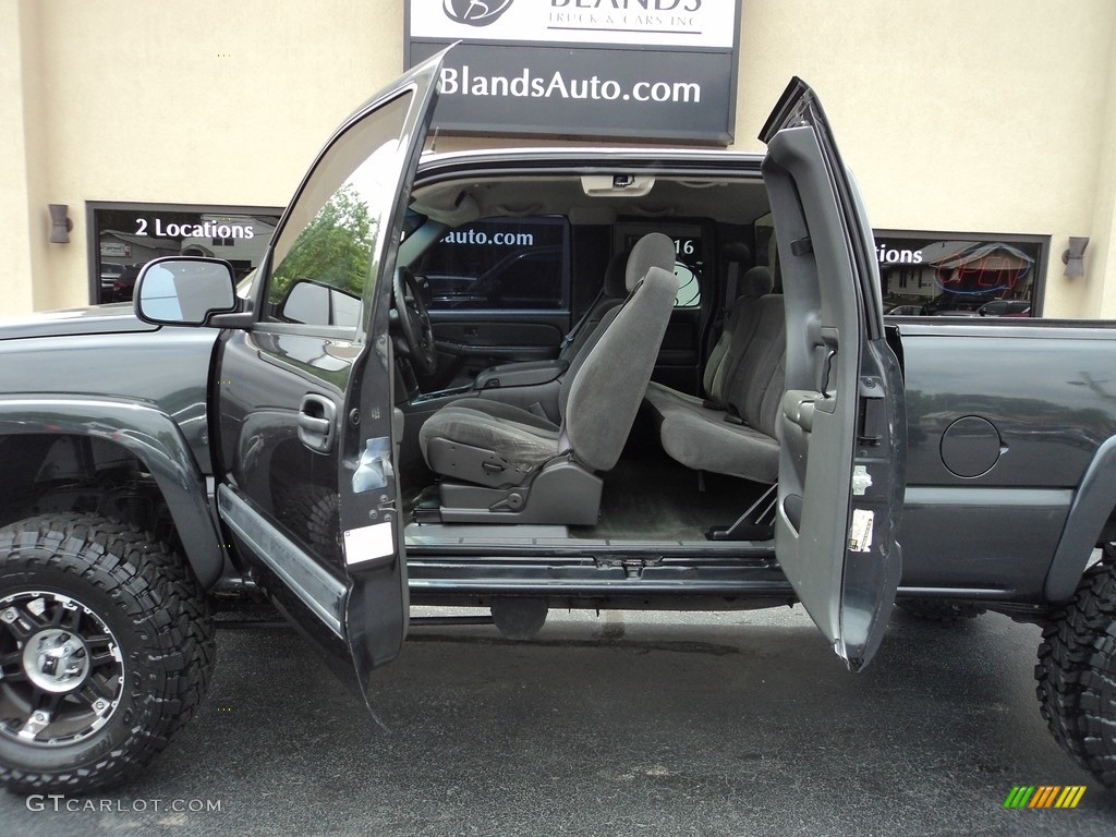 2004 Silverado 1500 Z71 Extended Cab 4x4 - Dark Gray Metallic / Dark Charcoal photo #6