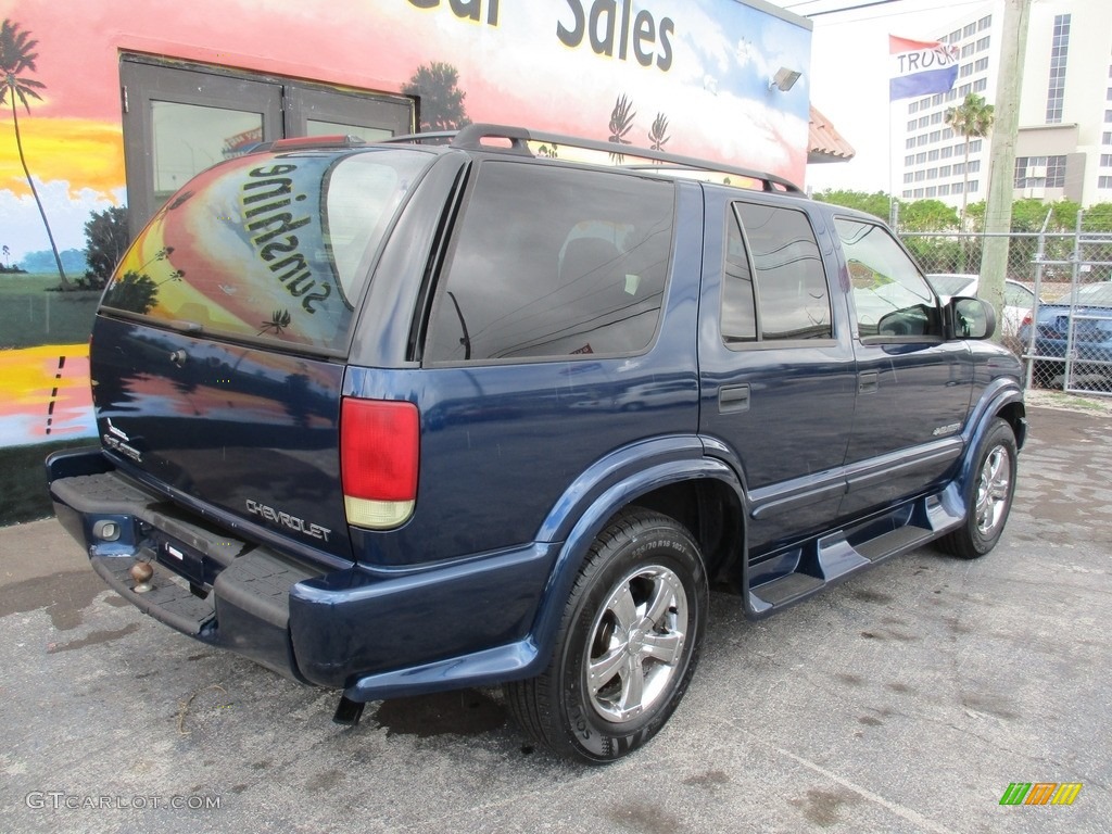 2003 Blazer LS 4x4 - Indigo Blue Metallic / Graphite photo #9