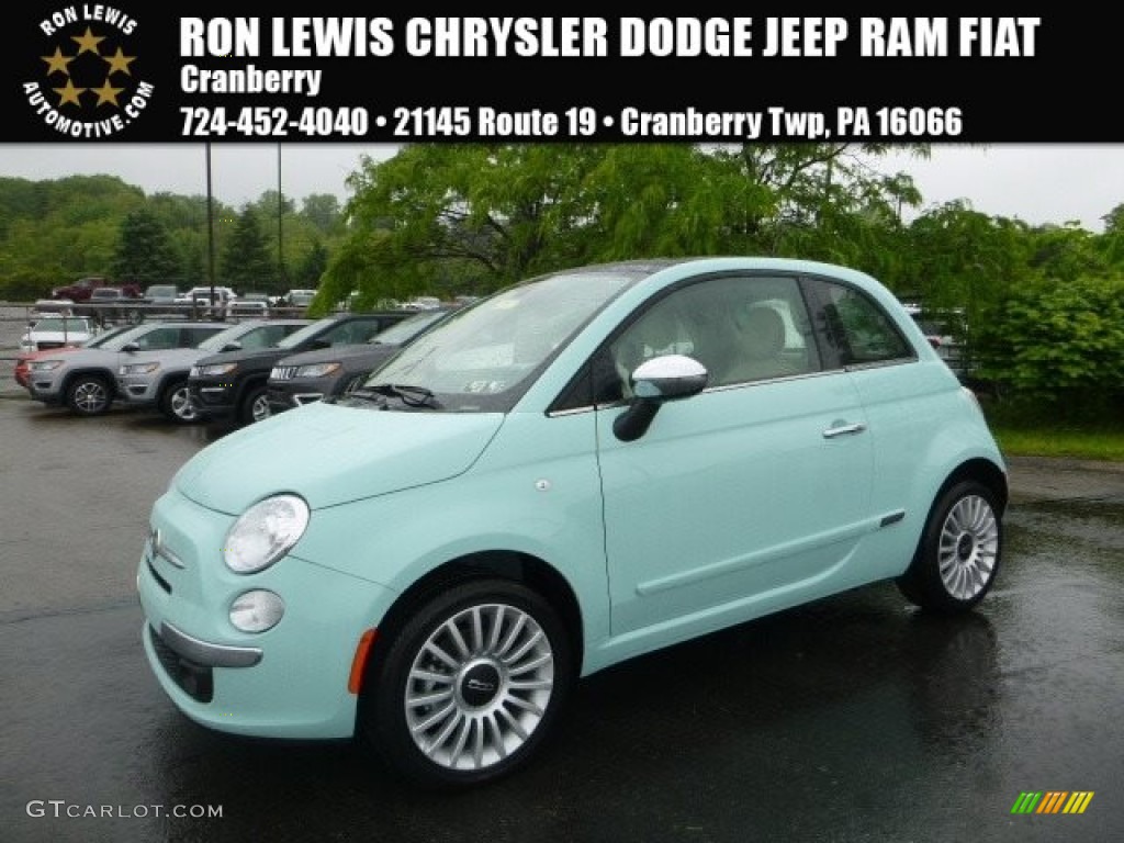 Latte Menta (Mint Green) Fiat 500