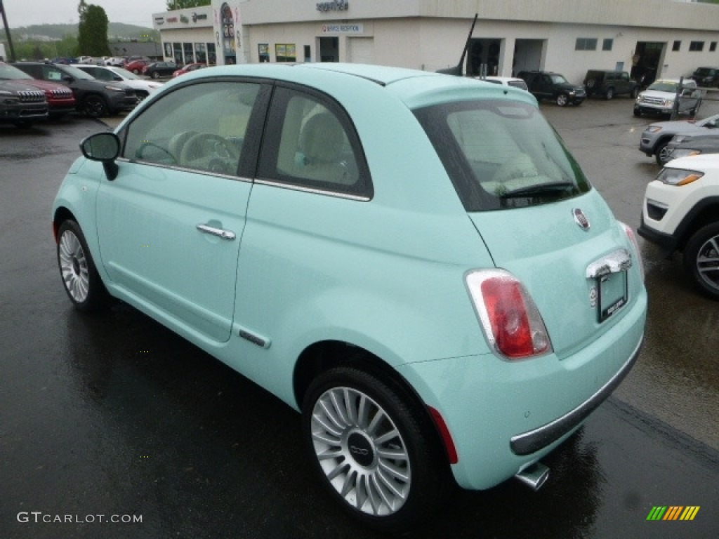 2017 500 Lounge - Latte Menta (Mint Green) / Avorio (Ivory) photo #3