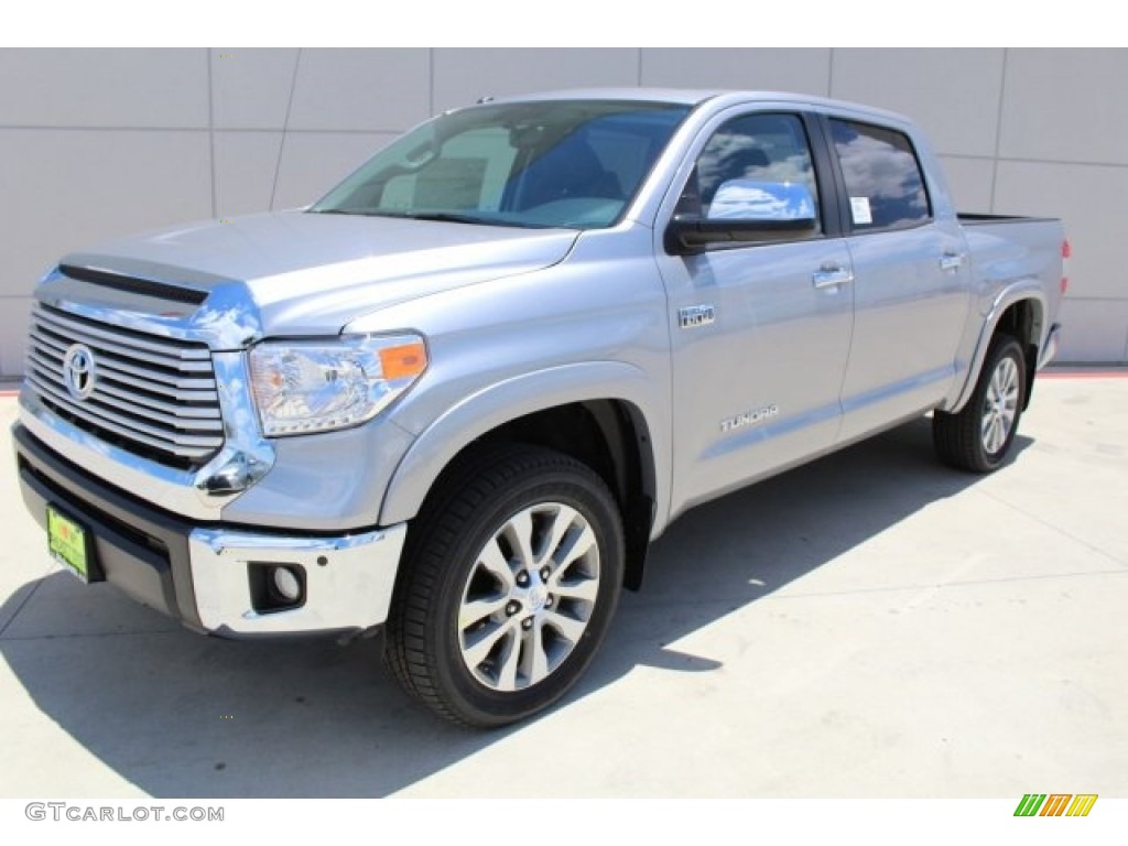 Silver Sky Metallic 2017 Toyota Tundra Limited CrewMax 4x4 Exterior Photo #120681143