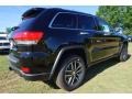 2017 Diamond Black Crystal Pearl Jeep Grand Cherokee Limited  photo #3