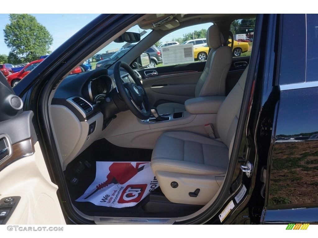 2017 Grand Cherokee Limited - Diamond Black Crystal Pearl / Black/Light Frost Beige photo #6