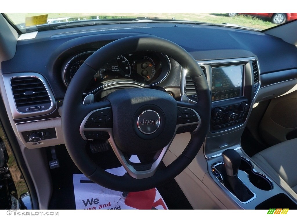 2017 Grand Cherokee Limited - Diamond Black Crystal Pearl / Black/Light Frost Beige photo #7