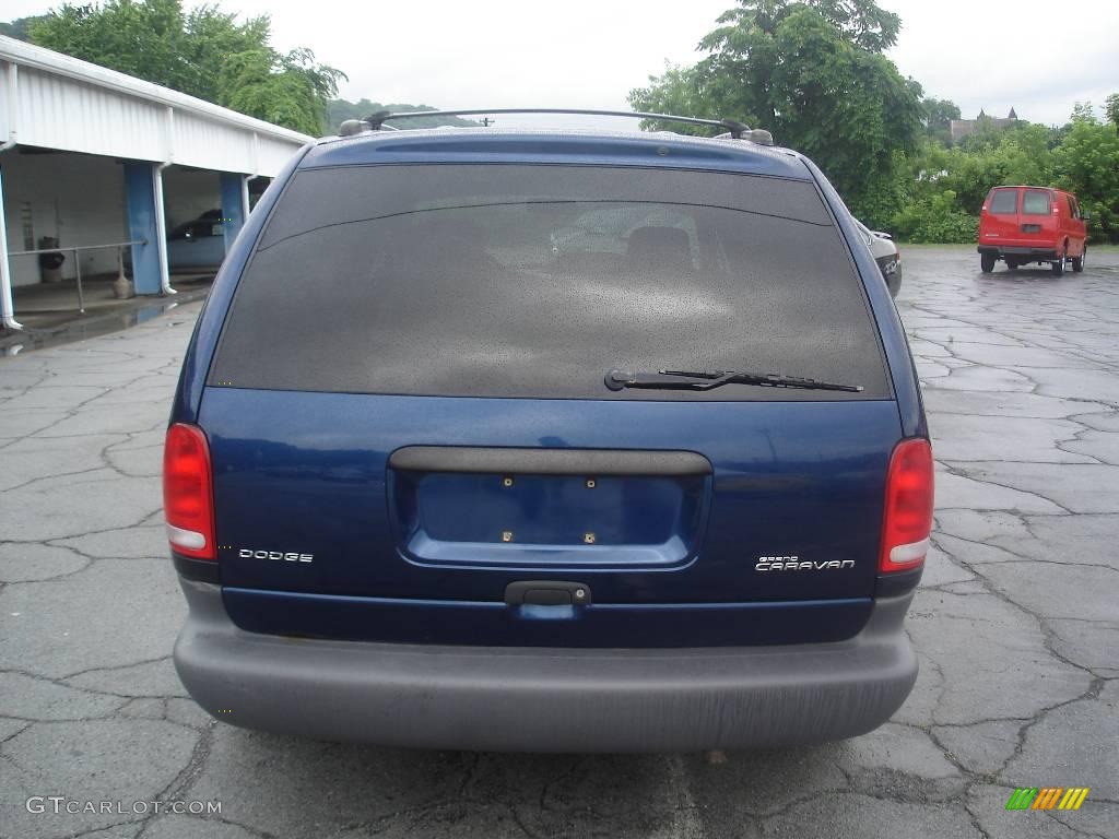 2000 Grand Caravan  - Patriot Blue Pearlcoat / Mist Gray photo #3