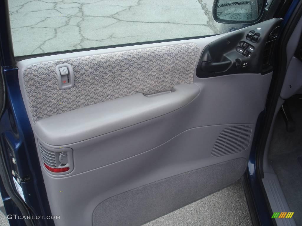 2000 Grand Caravan  - Patriot Blue Pearlcoat / Mist Gray photo #6