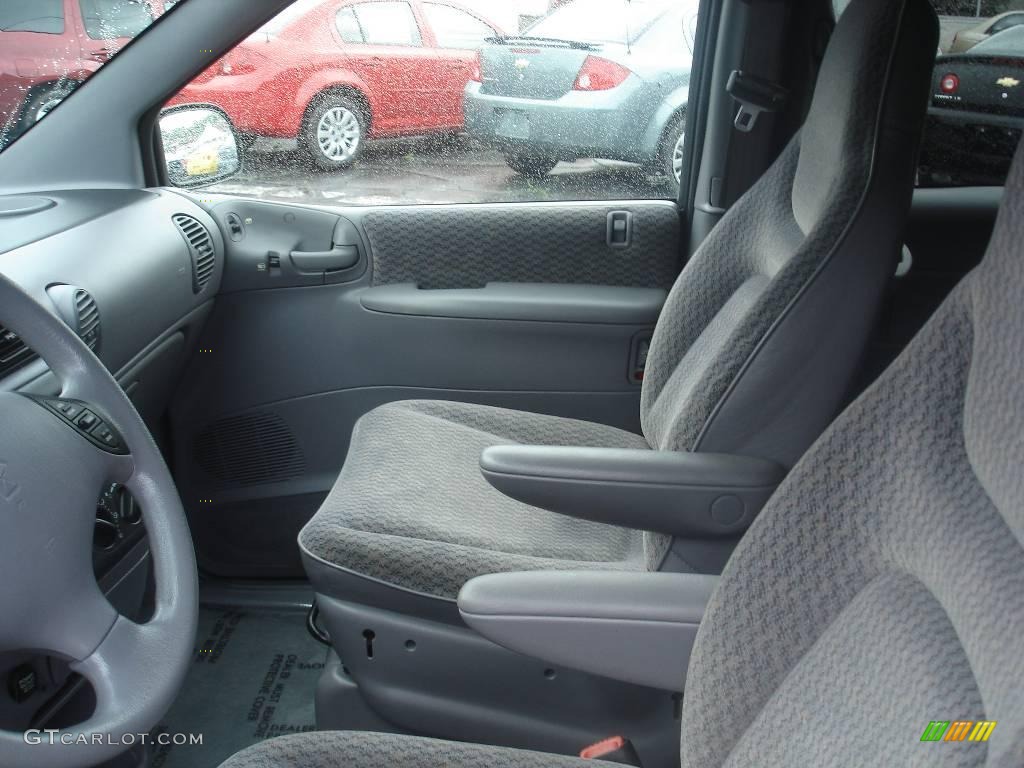 2000 Grand Caravan  - Patriot Blue Pearlcoat / Mist Gray photo #8