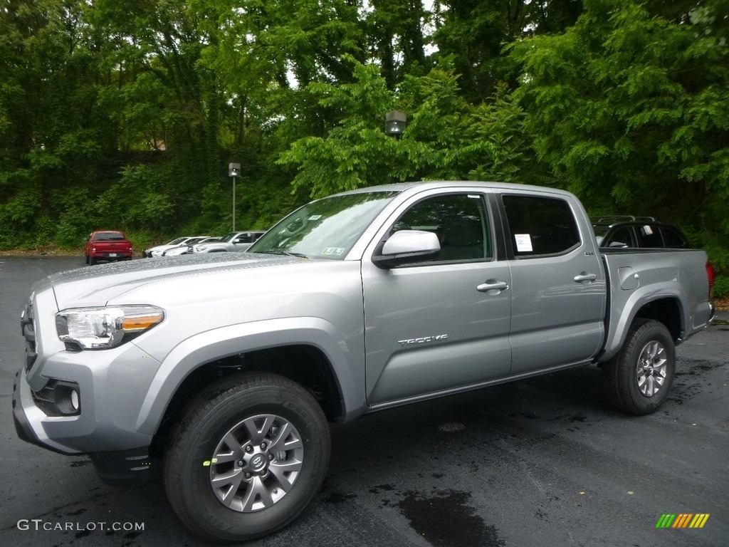 Silver Sky Metallic 2017 Toyota Tacoma SR5 Double Cab 4x4 Exterior Photo #120683081