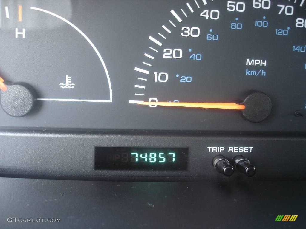 2000 Grand Caravan  - Patriot Blue Pearlcoat / Mist Gray photo #25