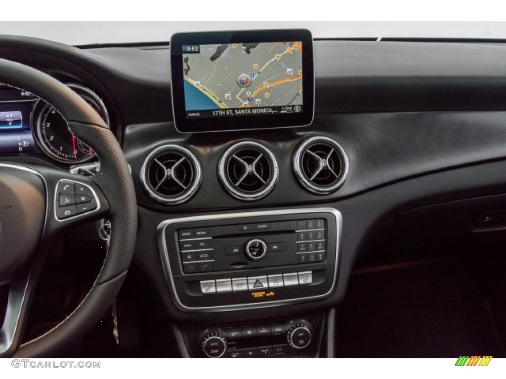 2018 Mercedes-Benz CLA 250 Coupe Black Dashboard Photo #120686099