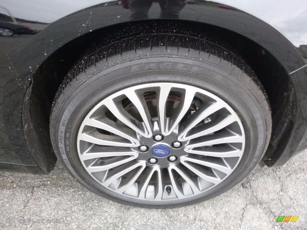 2017 Fusion SE AWD - Shadow Black / Ebony photo #9