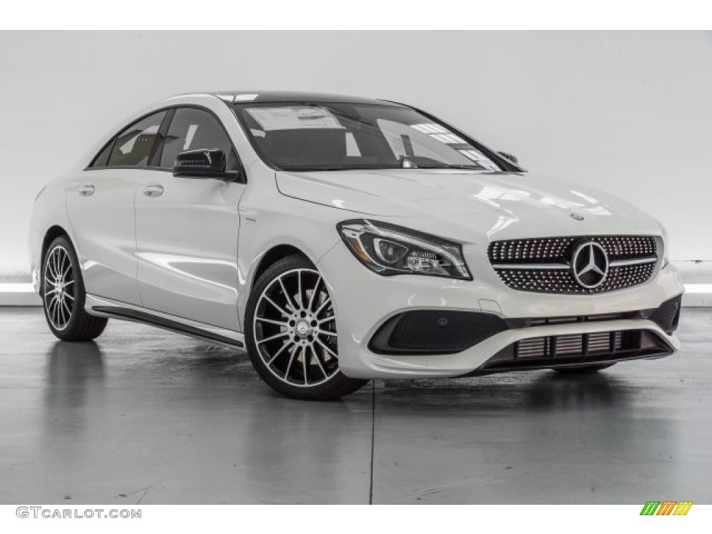 Cirrus White 2018 Mercedes-Benz CLA 250 Coupe Exterior Photo #120686756