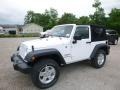 2017 Bright White Jeep Wrangler Sport 4x4  photo #1