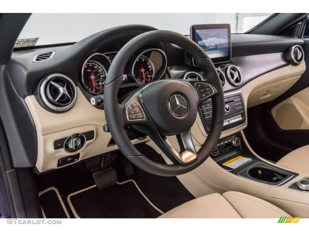 2018 Mercedes-Benz CLA 250 Coupe Sahara Beige Dashboard Photo #120687146