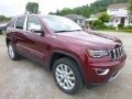 Velvet Red Pearl 2017 Jeep Grand Cherokee Limited 4x4 Exterior