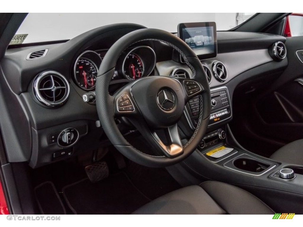 2018 Mercedes-Benz GLA 250 Black Dashboard Photo #120687911