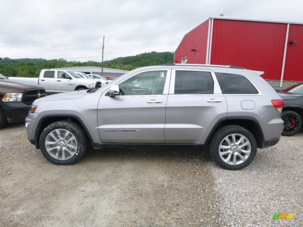 2017 Grand Cherokee Limited 4x4 - Billet Silver Metallic / Black photo #2