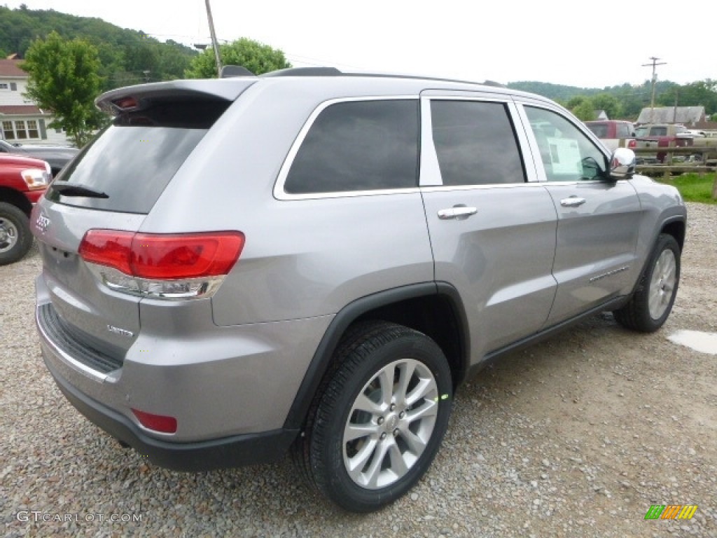 2017 Grand Cherokee Limited 4x4 - Billet Silver Metallic / Black photo #5