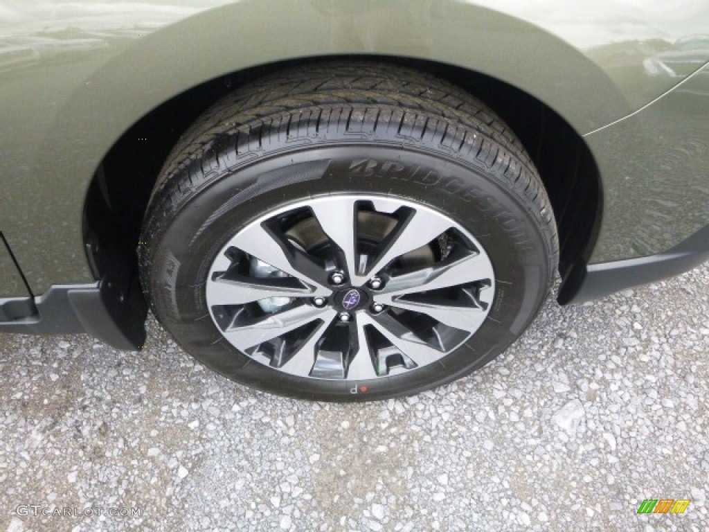 2017 Outback 2.5i Limited - Wilderness Green Metallic / Warm Ivory photo #2