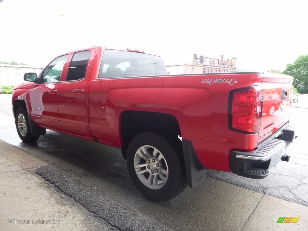 2017 Silverado 1500 LT Double Cab 4x4 - Red Hot / Jet Black photo #5