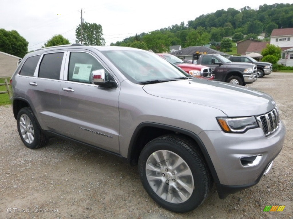 2017 Grand Cherokee Limited 4x4 - Billet Silver Metallic / Black photo #7