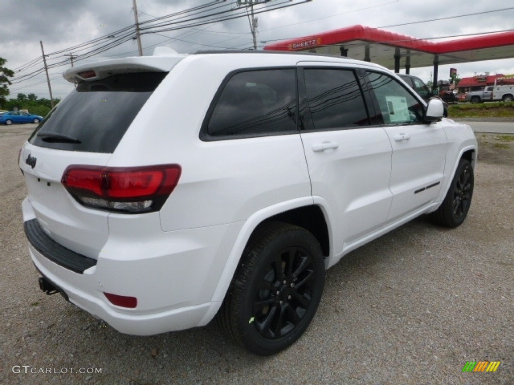 2017 Grand Cherokee Laredo 4x4 - Bright White / Black photo #5