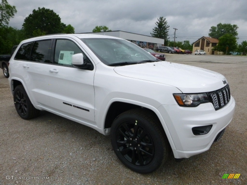 2017 Grand Cherokee Laredo 4x4 - Bright White / Black photo #7