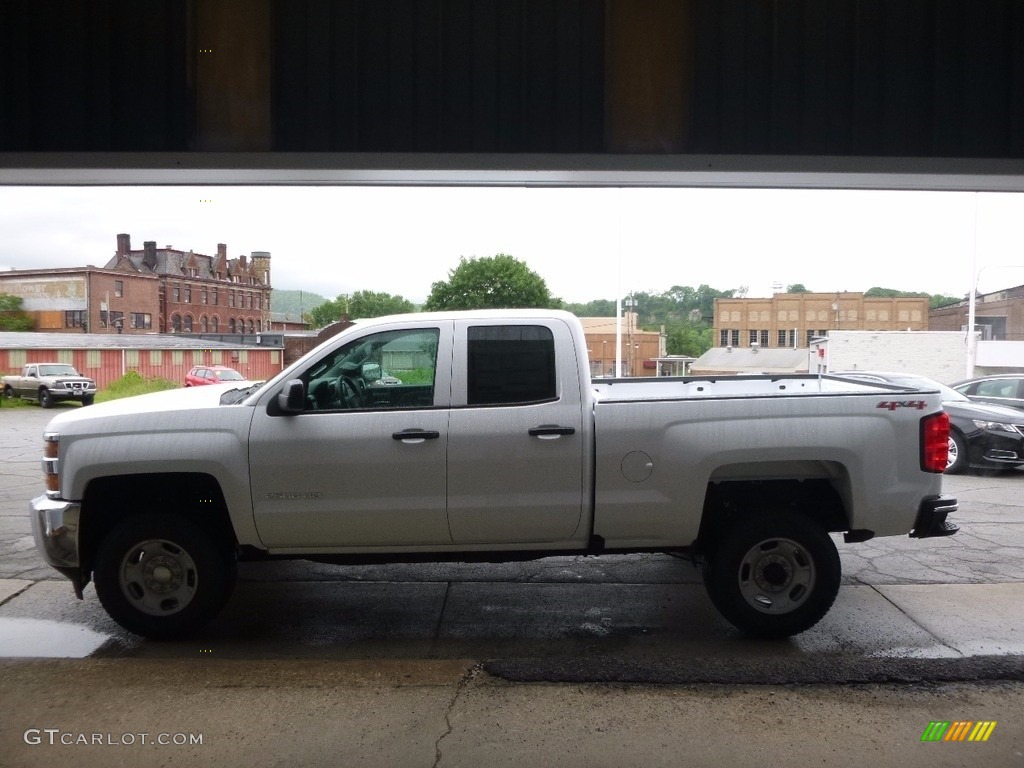 2017 Silverado 2500HD Work Truck Double Cab 4x4 - Summit White / Dark Ash/Jet Black photo #6