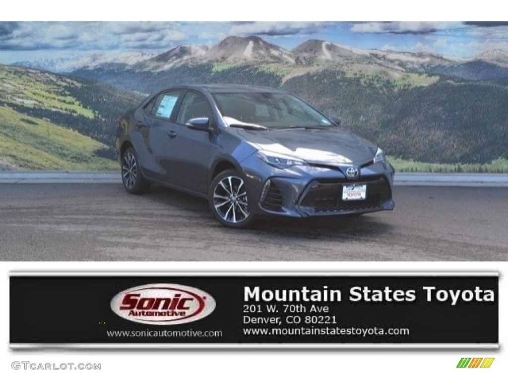 2017 Corolla SE - Slate Metallic / Steel Gray photo #1