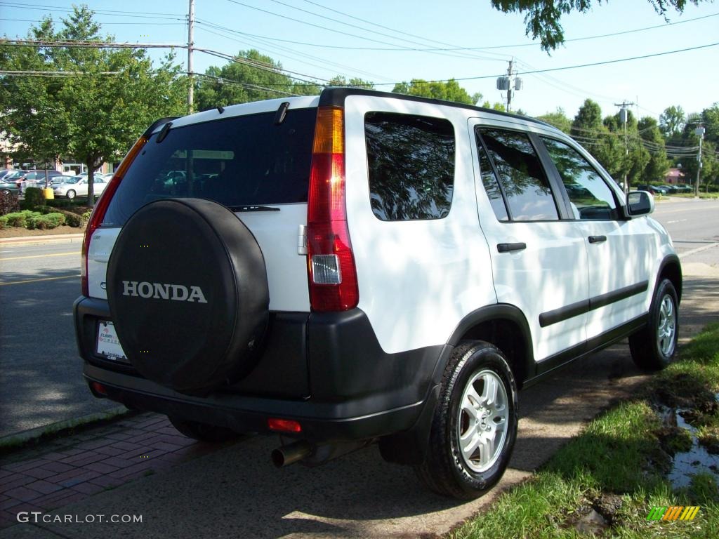 2003 CR-V EX 4WD - Taffeta White / Black photo #5