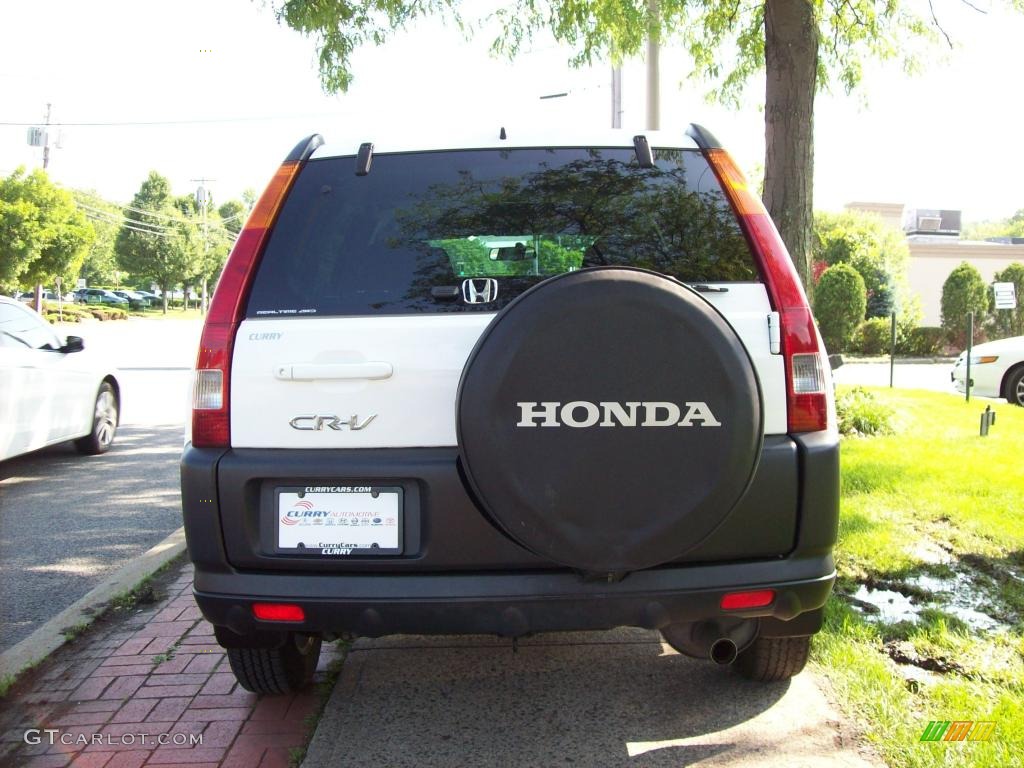2003 CR-V EX 4WD - Taffeta White / Black photo #6