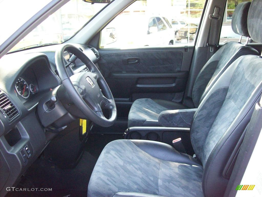 2003 CR-V EX 4WD - Taffeta White / Black photo #8