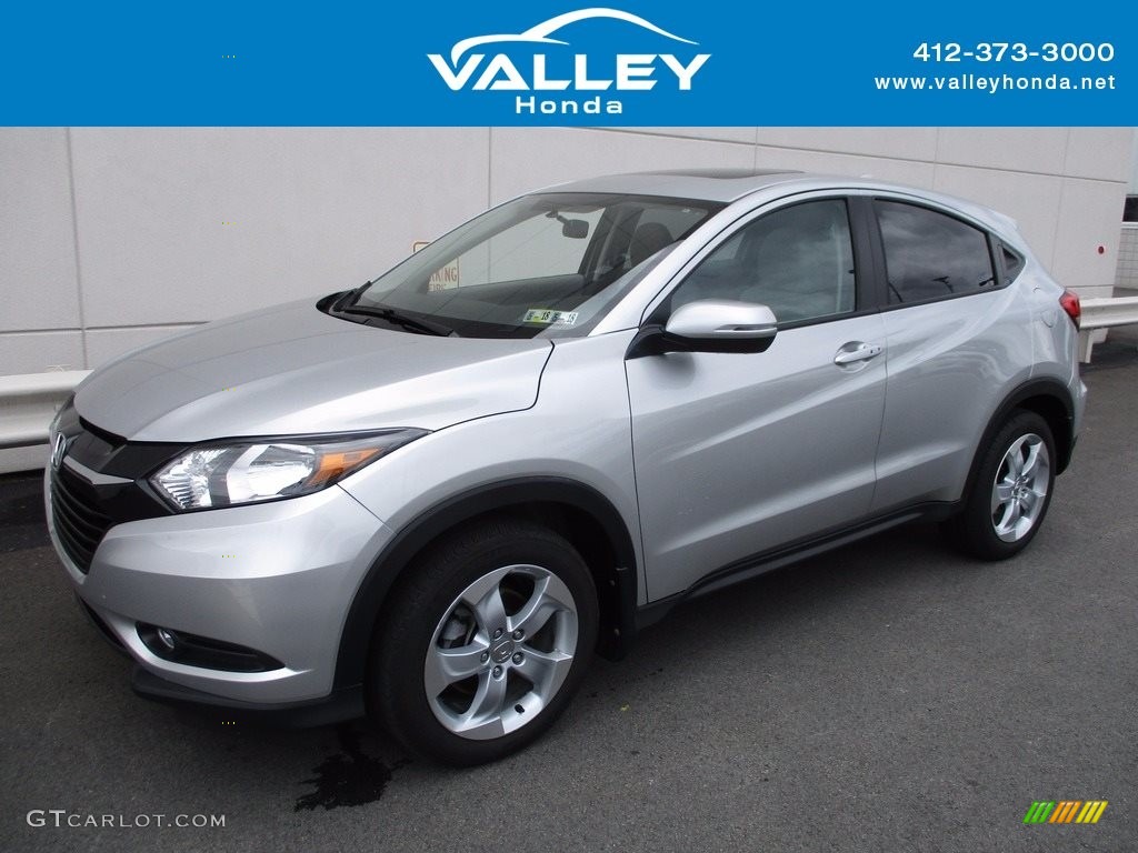 2016 HR-V EX AWD - Alabaster Silver Metallic / Gray photo #1