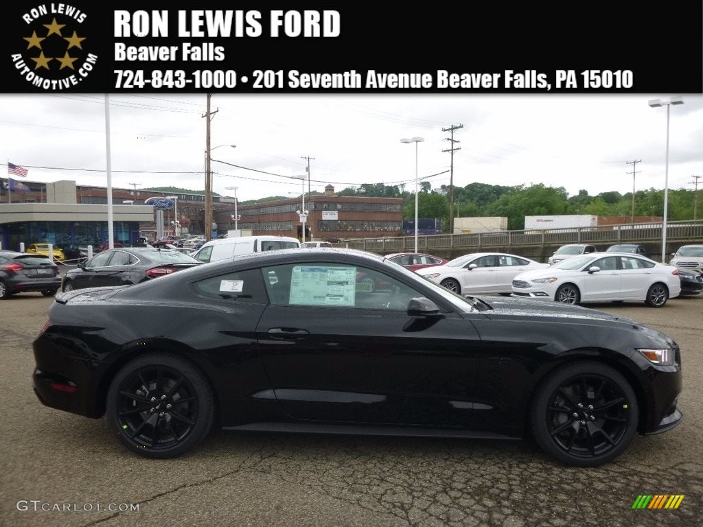 2017 Mustang GT Coupe - Shadow Black / Ebony Recaro Sport Seats photo #1