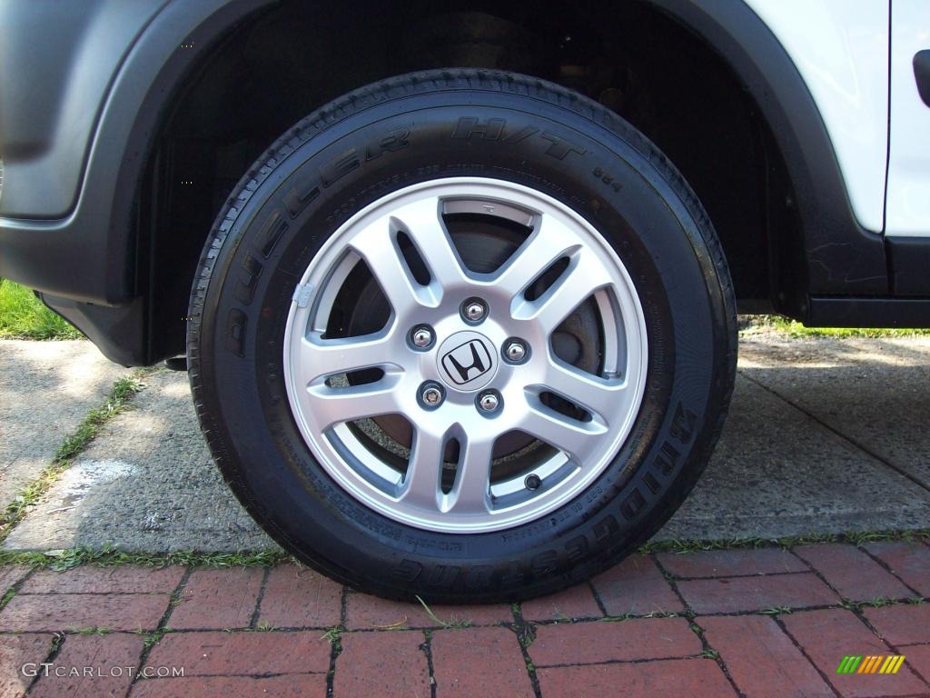 2003 CR-V EX 4WD - Taffeta White / Black photo #14