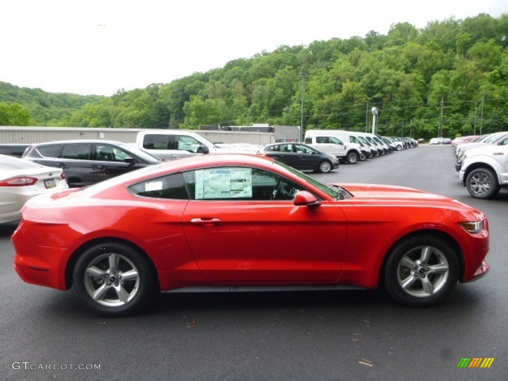 2017 Mustang V6 Coupe - Race Red / Ebony photo #1