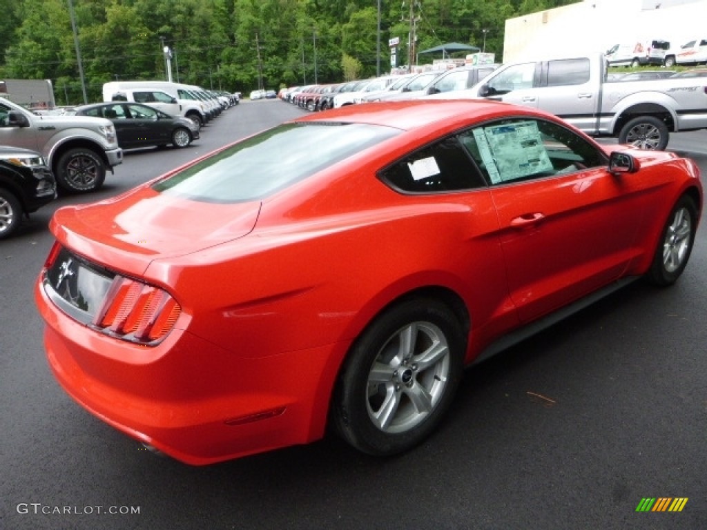 2017 Mustang V6 Coupe - Race Red / Ebony photo #2