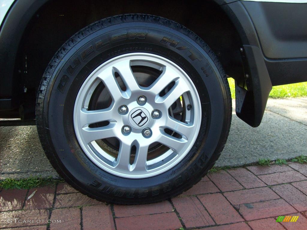 2003 CR-V EX 4WD - Taffeta White / Black photo #15